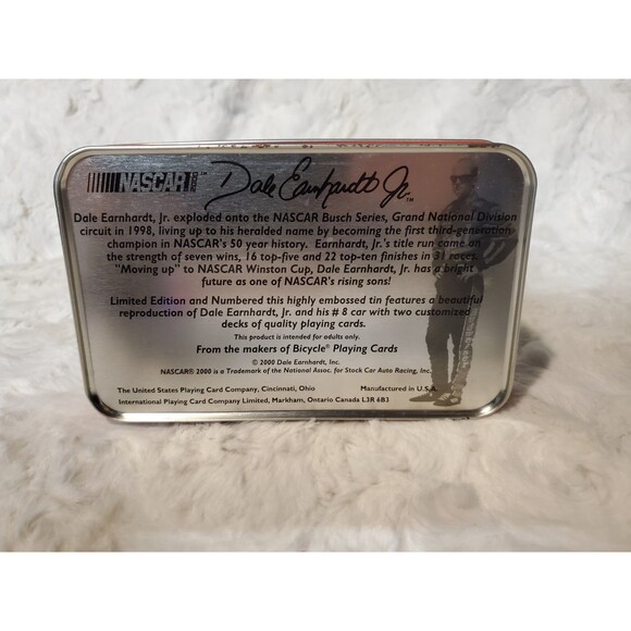 Dale Earnhardt Jr Playing Cards w/ Collector Tin - 0268 - Picture 4 of 7